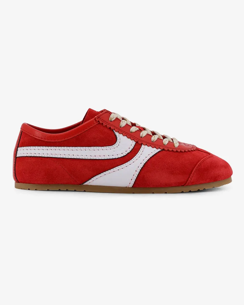 Dries van Noten Suede Sneakers -  - gender_Woman Red