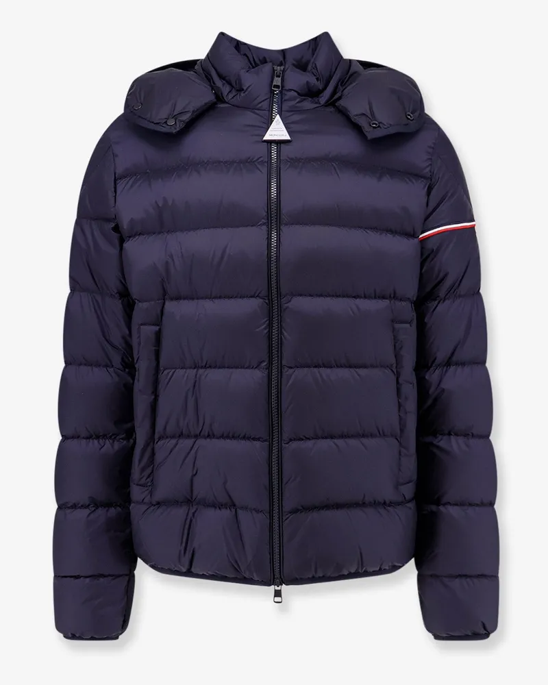 Moncler Ravenlock light technical fabric down jacket -  - gender_Man Blue