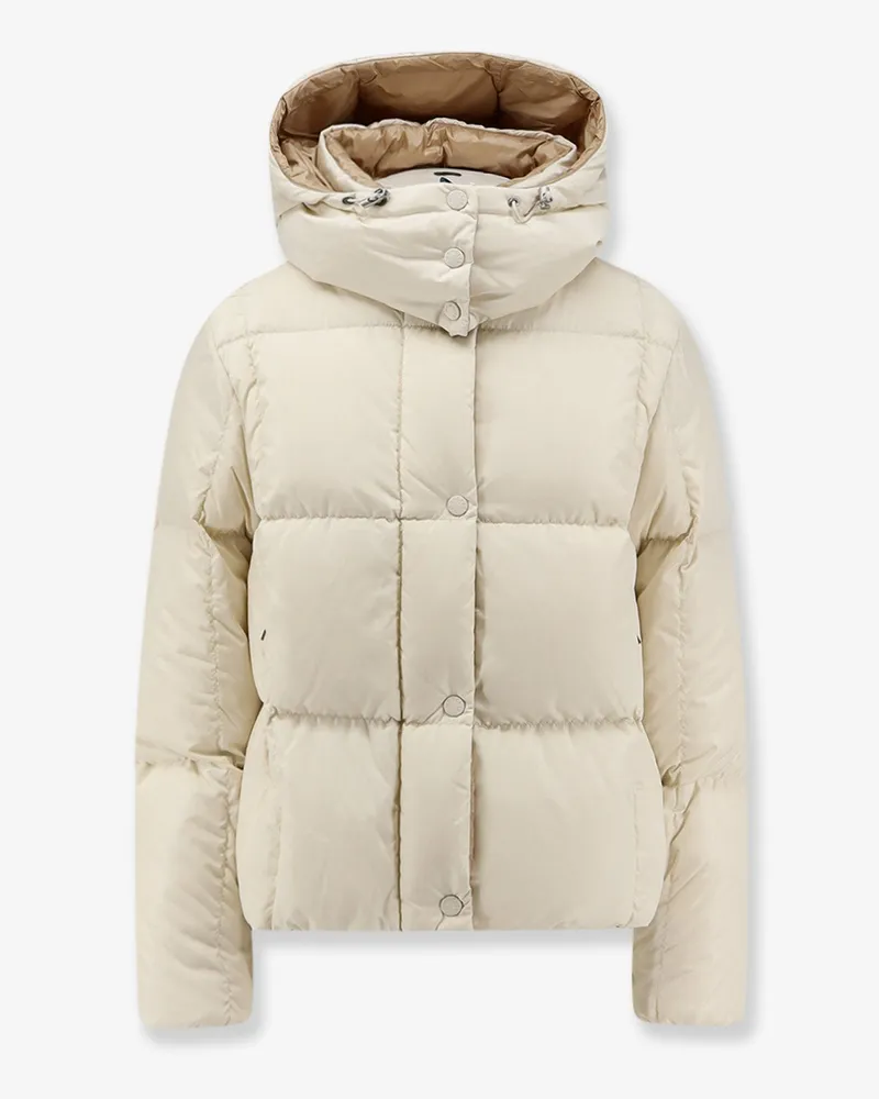 Moncler Castelnew recycled nylon down jacket -  - gender_Woman White