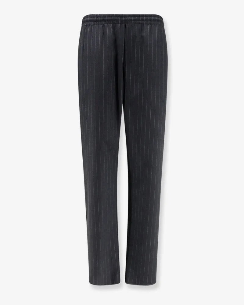 Burberry Wool trousers with drawstring -  - gender_Man Grey