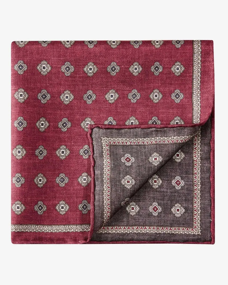Brunello Cucinelli Silk Pochette -  - gender_Man Red