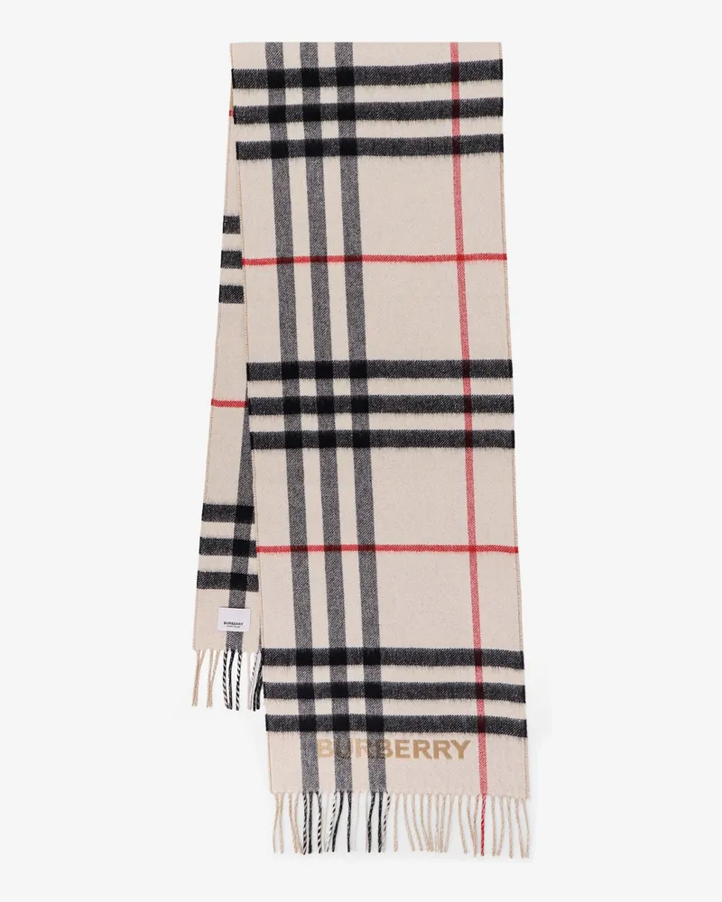Burberry Cashmere scarf -  - gender_Man Beige