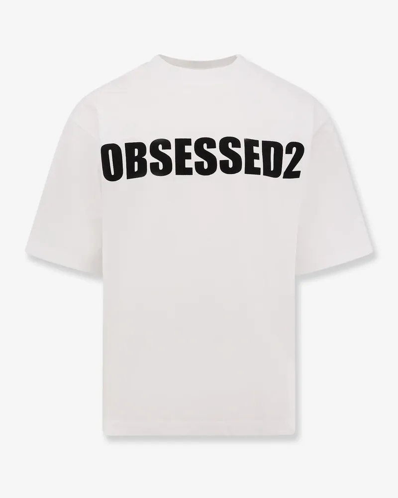 Dsquared2 Loose Fit cotton t-shirt -  - gender_Man White