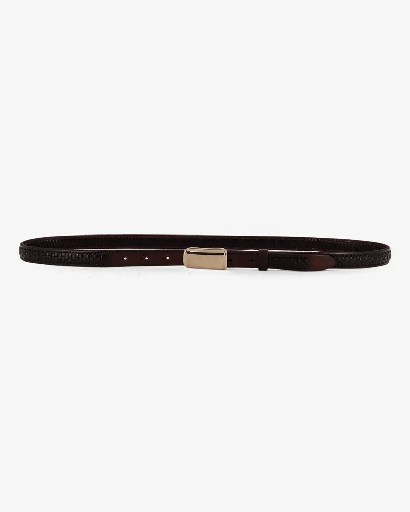 Brunello Cucinelli Leather belt -  - gender_Man Brown