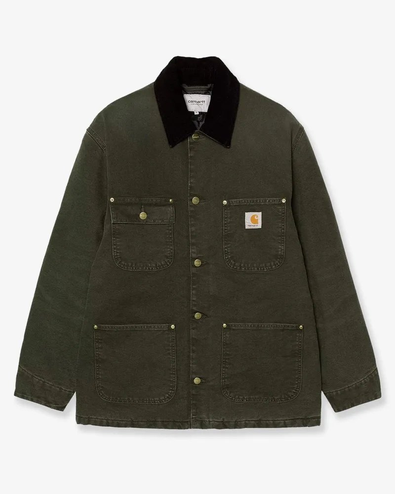 Carhartt WIP OG Chore Coat padded jacket in organic cotton -  - gender_Man Green