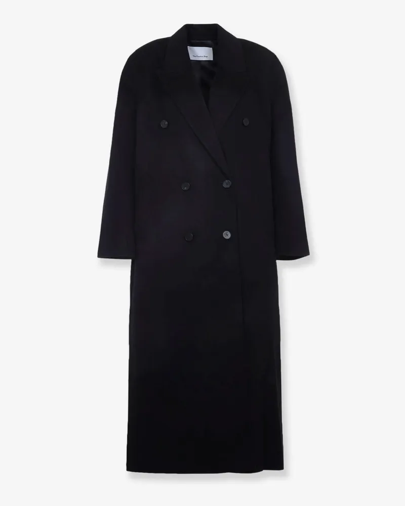 FRANKIE Shop Gaia wool blend coat -  - gender_Woman Black