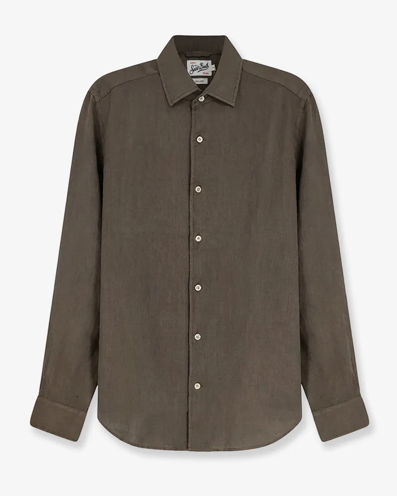 MC2 Saint Barth Linen shirt -  - gender_Man Green