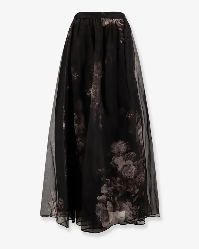 Zimmermann Hypnotic Maxi Skirt silk long skirt -  - gender_Woman Black