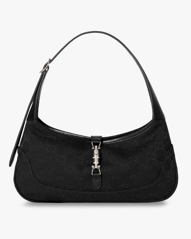 Gucci Jackie Slim GG canvas shoulder bag -  - gender_Woman Black