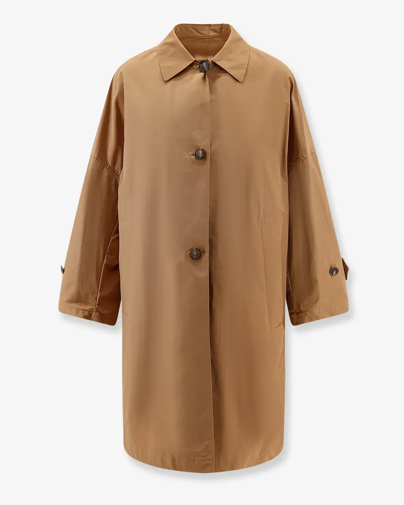 Hevò Cala Paradiso cotton blend raincoat -  - gender_Woman Brown