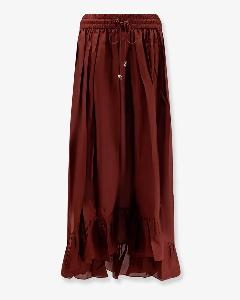 Zimmermann Aster silk skirt -  - gender_Woman Purple
