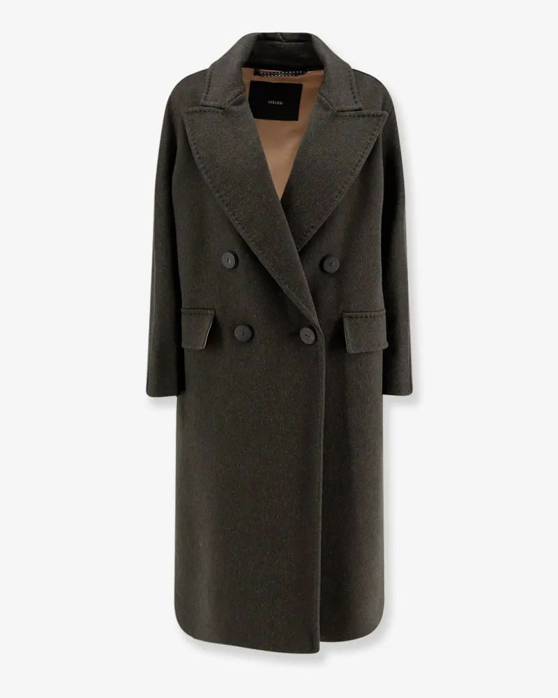 Max Mara Angus alpaca and cashmere coat -  - gender_Woman Grey