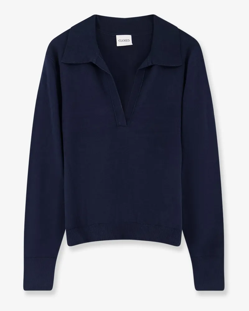 Closed Cotton and cashmere blend sweater -  - gender_Woman Blue