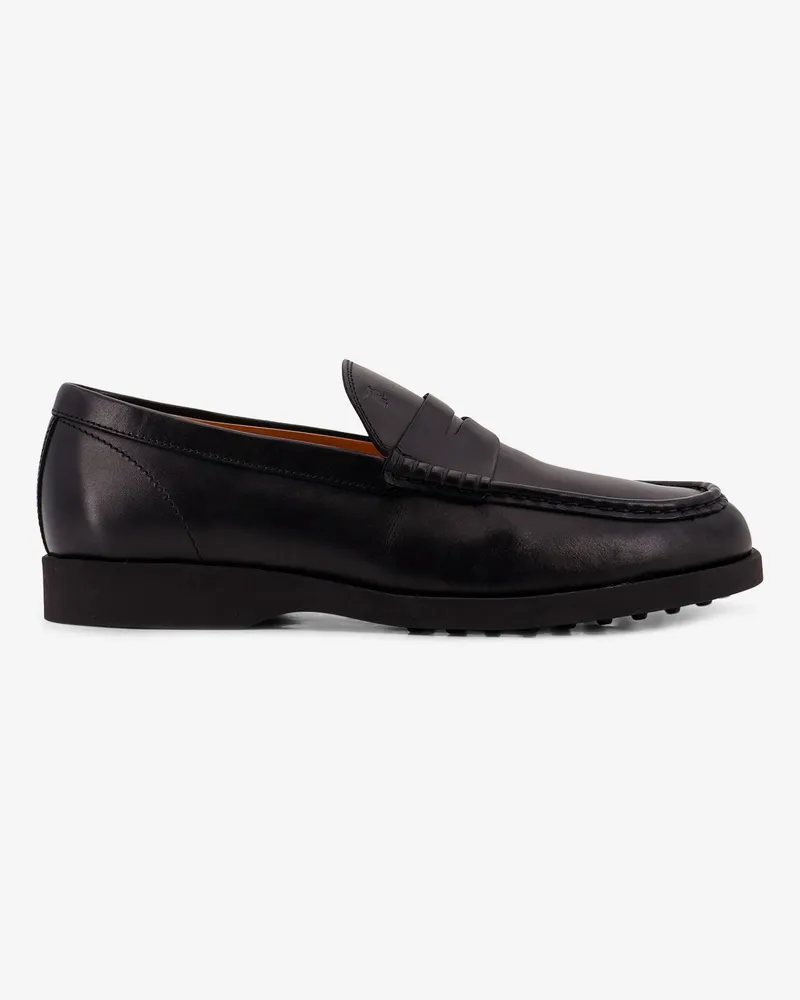 TOD'S Leather loafers -  - gender_Man Black