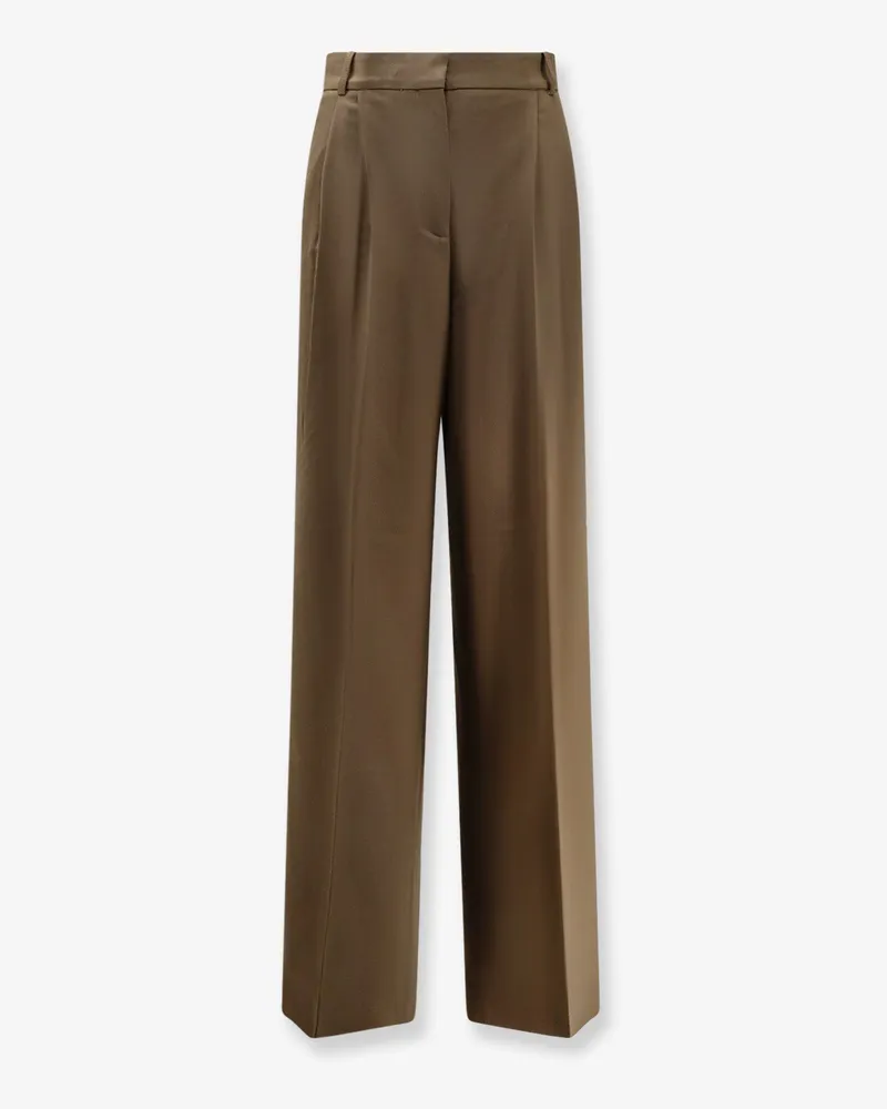 Róhe Virgin wool trousers -  - gender_Woman Green