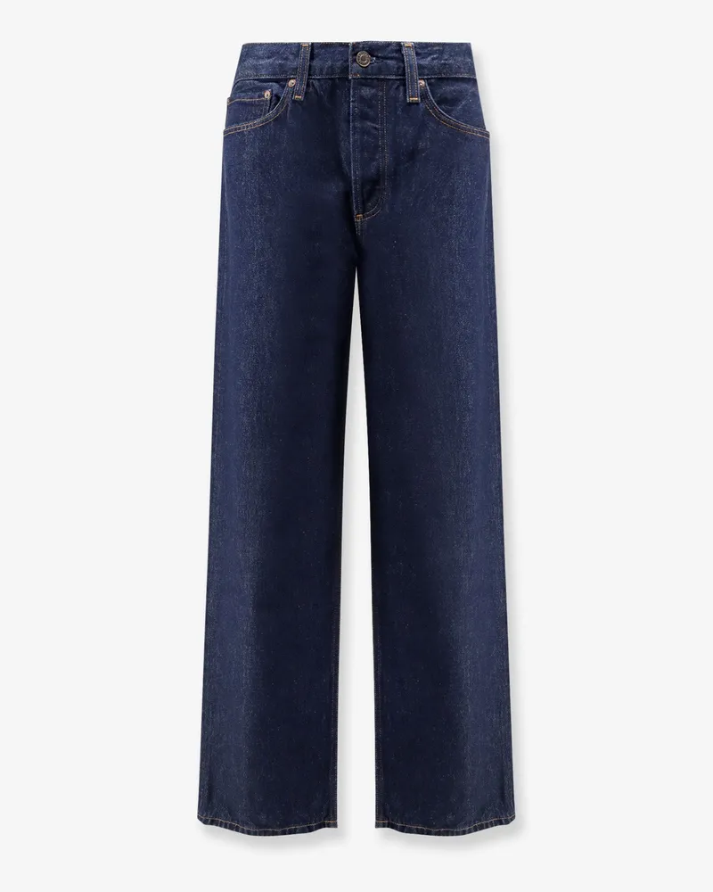 AGOLDE Arc regerenative cotton jean -  - gender_Woman Blue