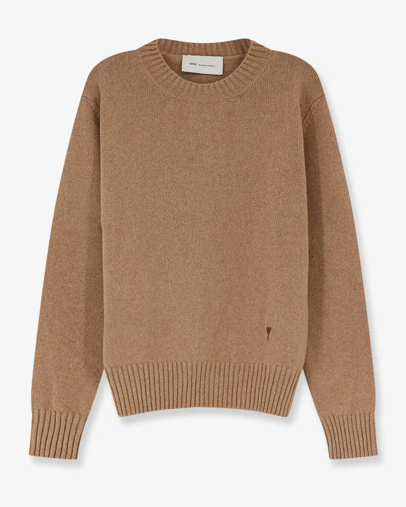 AMI Paris Cashmere sweater -  - gender_Man Beige