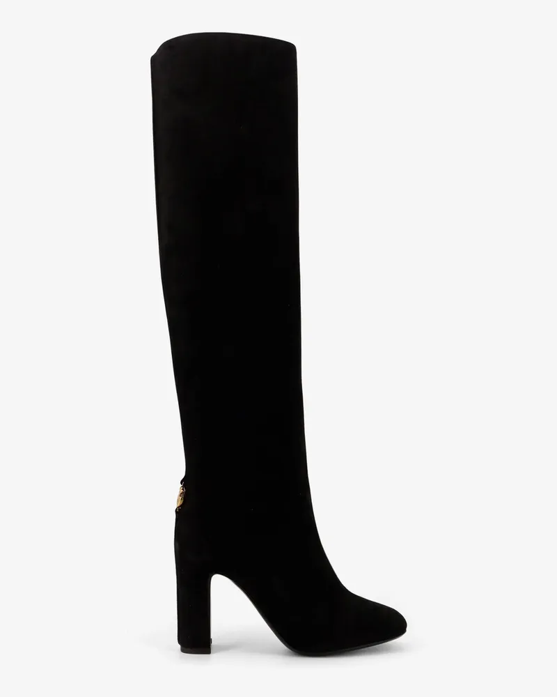 Dolce & Gabbana Suede boots -  - gender_Woman Black