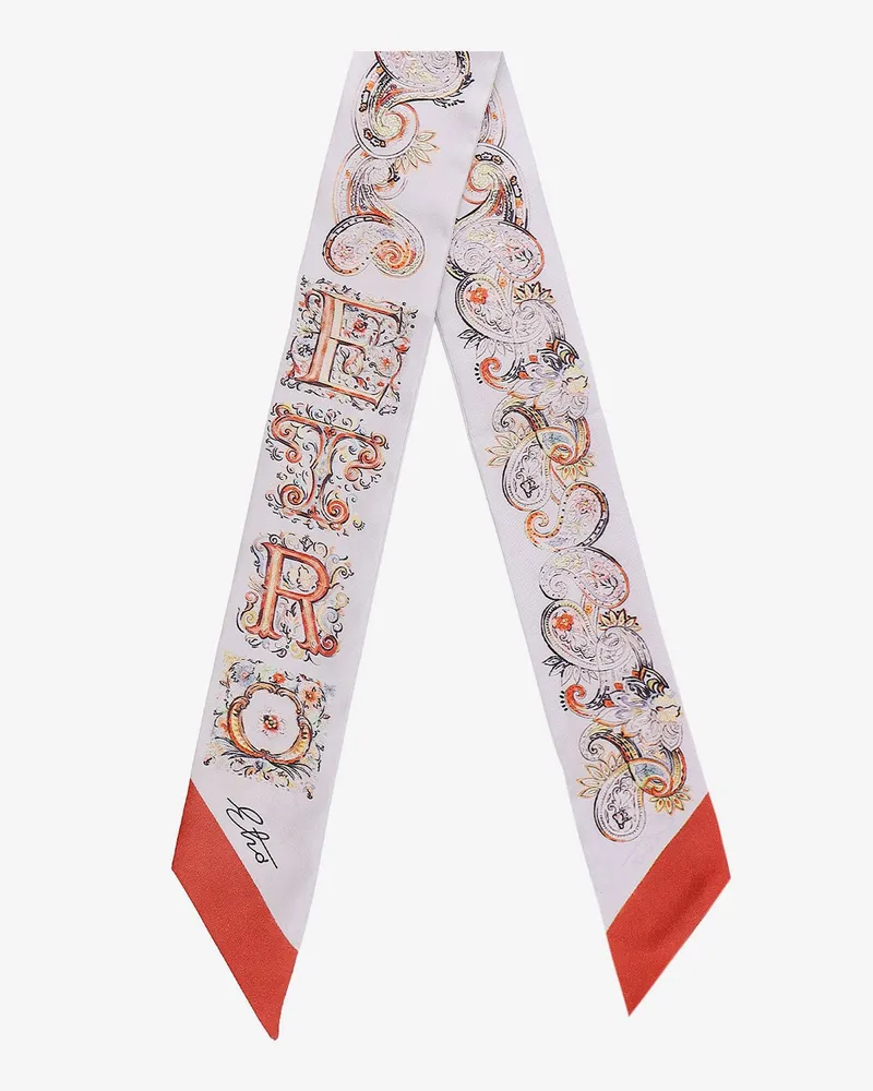 Etro Silk bandeau with paisley print -  - gender_Woman Multicolor