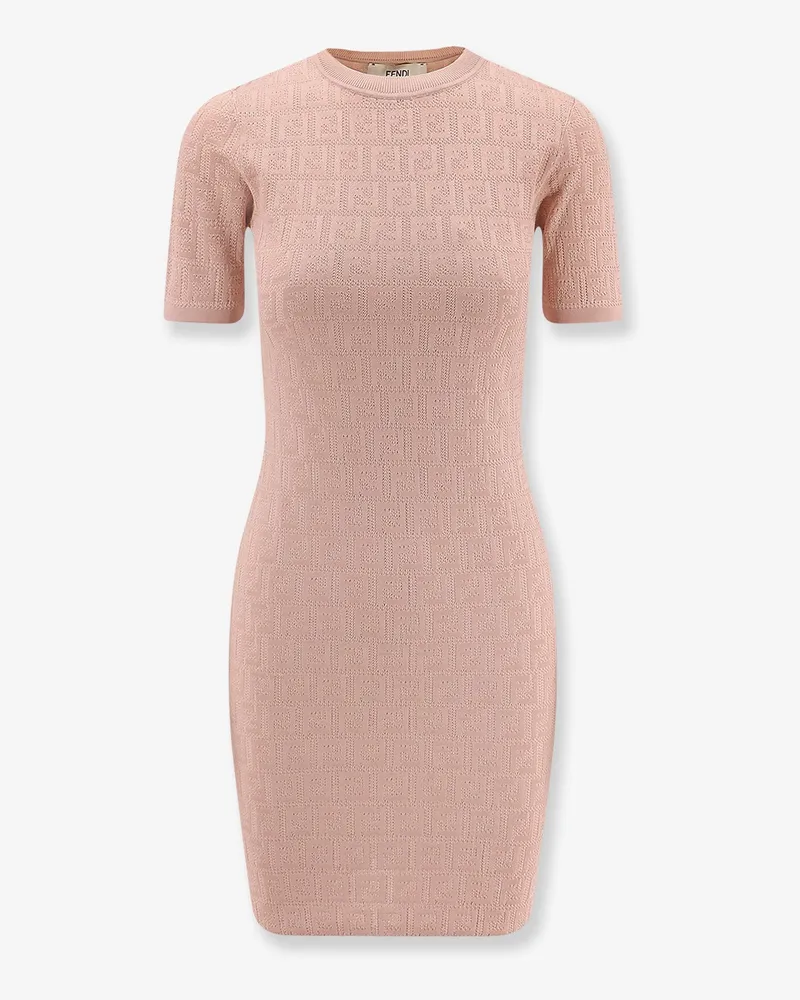 Fendi FF cotton and viscose dress -  - gender_Woman Pink