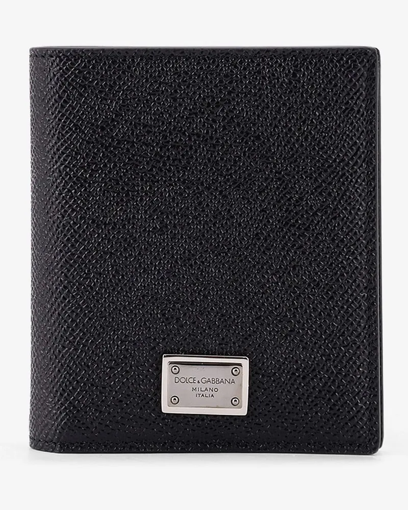 Dolce & Gabbana Leather bifold wallet -  - gender_Man Black
