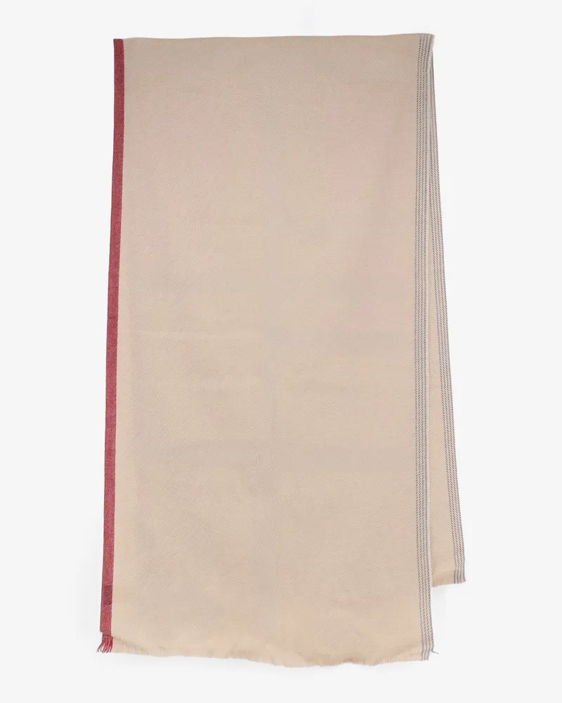 Brunello Cucinelli Wool and cashmere scarf -  - gender_Man Beige