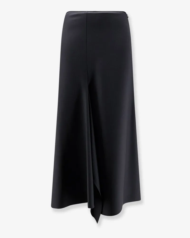NUDE Wool blend long skirt -  - gender_Woman Black