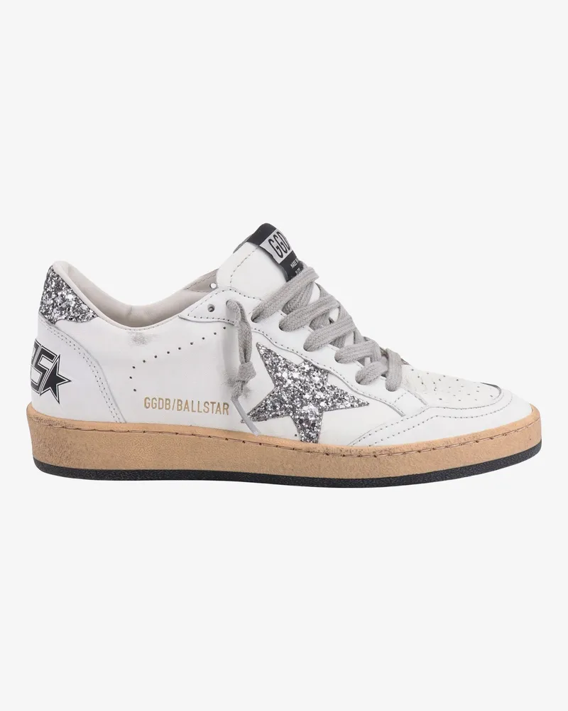 Golden Goose Ball Star low-top leather sneakers -  - gender_Woman White