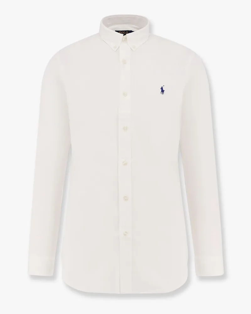 Ralph Lauren Slim Fit stretch cotton trousers -  - gender_Man White