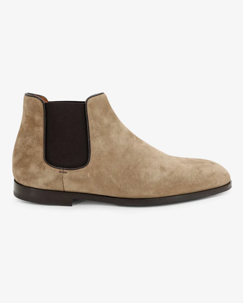 Doucal´s Suede boots -  - gender_Man Beige
