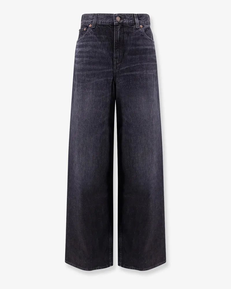Chloé Jeans with iconic leather logo tag -  - gender_Woman Black