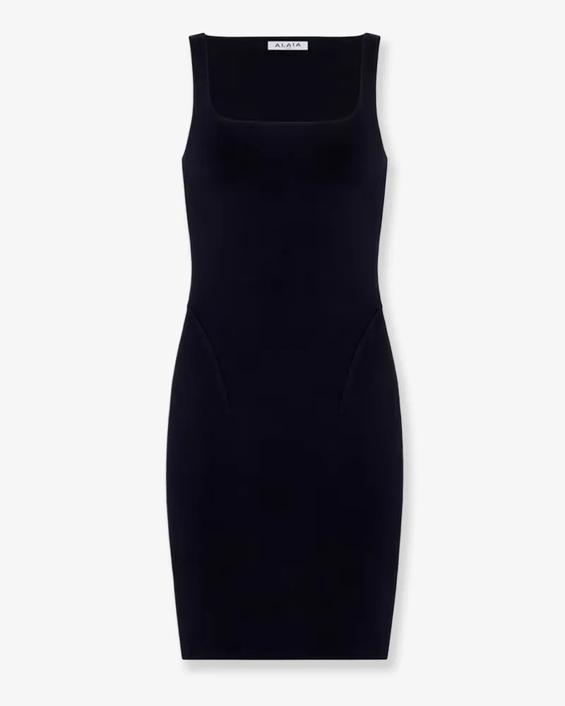 Alaïa Silk and viscose blend dress -  - gender_Woman Black