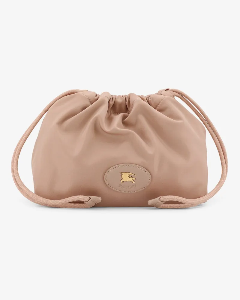 Burberry Horseshoe drawstring clutch bag -  - gender_Woman Pink