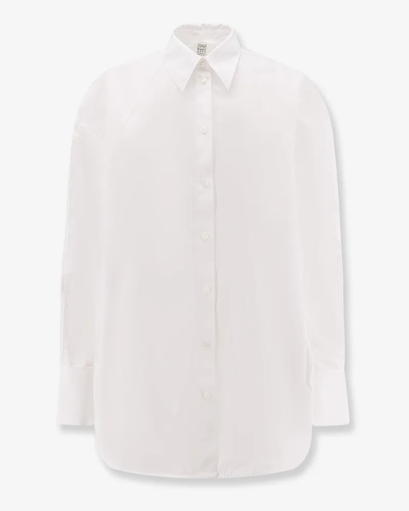 Totême Organic cotton shirt -  - gender_Woman White