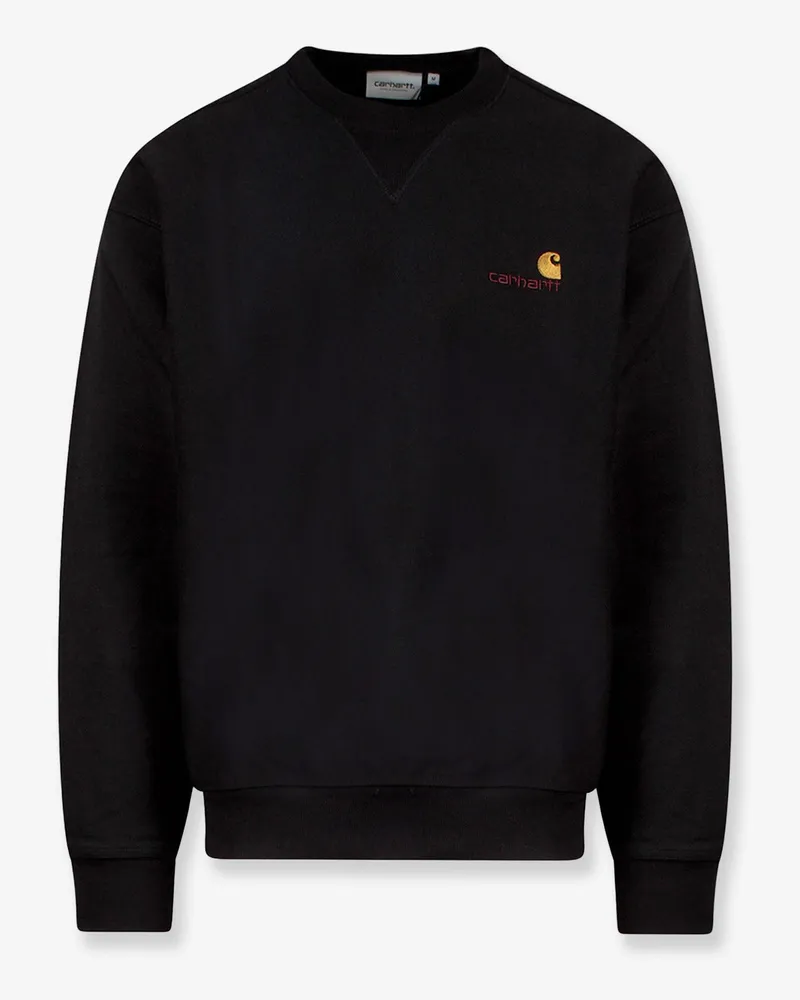 Carhartt WIP American Script cotton blend sweatshirt -  - gender_Man Black