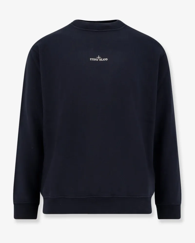 Stone Island Cotton sweatshirt with logo -  - gender_Man Blue