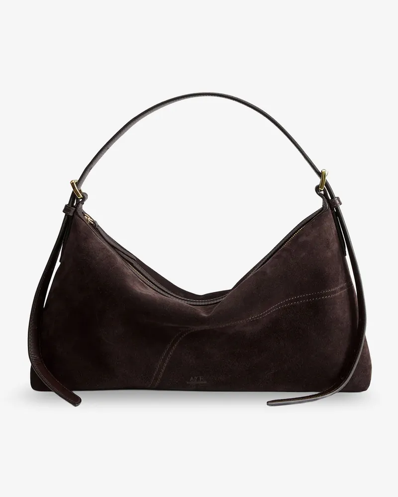 ATP Atelier Castellare suede shoulder bag -  - gender_Woman Brown