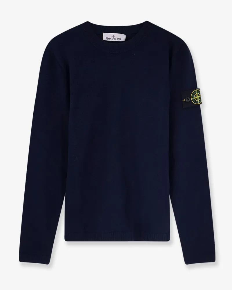 Stone Island Organic cotton sweater -  - gender_Man Blue