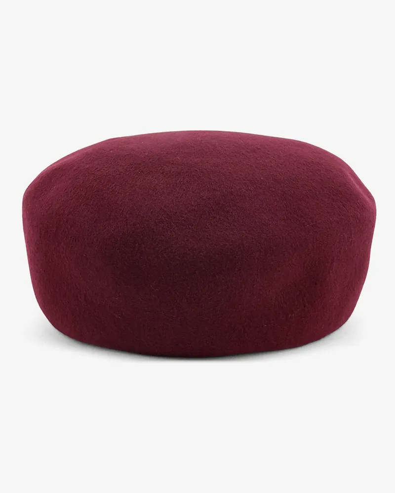 FRANKIE Shop Noxley Pillbox wool beret hat -  - gender_Woman Purple