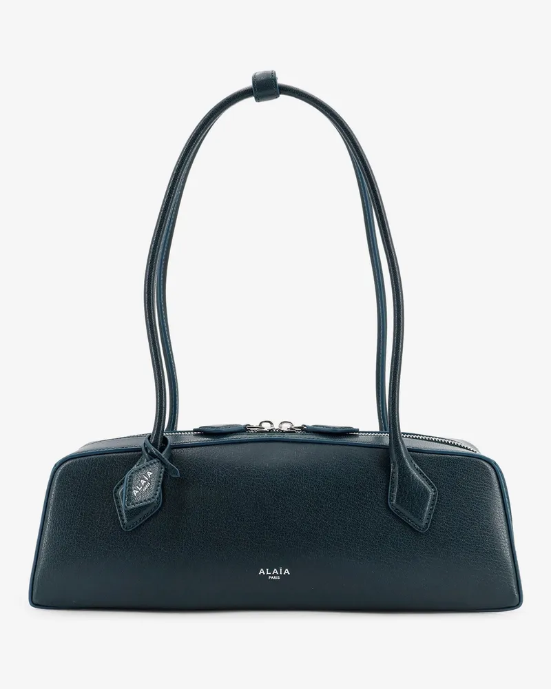 Alaïa Le Teckel leather shoulder bag -  - gender_Woman Blue
