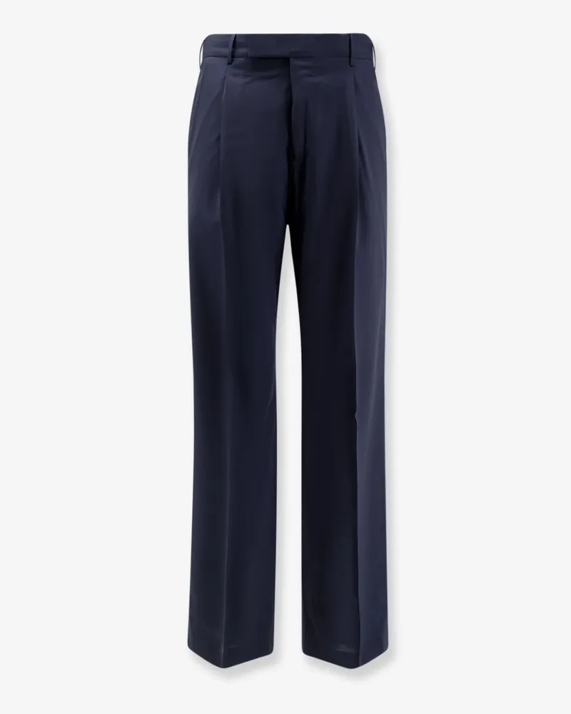 PT TORINO Edge Quindici virgin wool trousers -  - gender_Man Blue