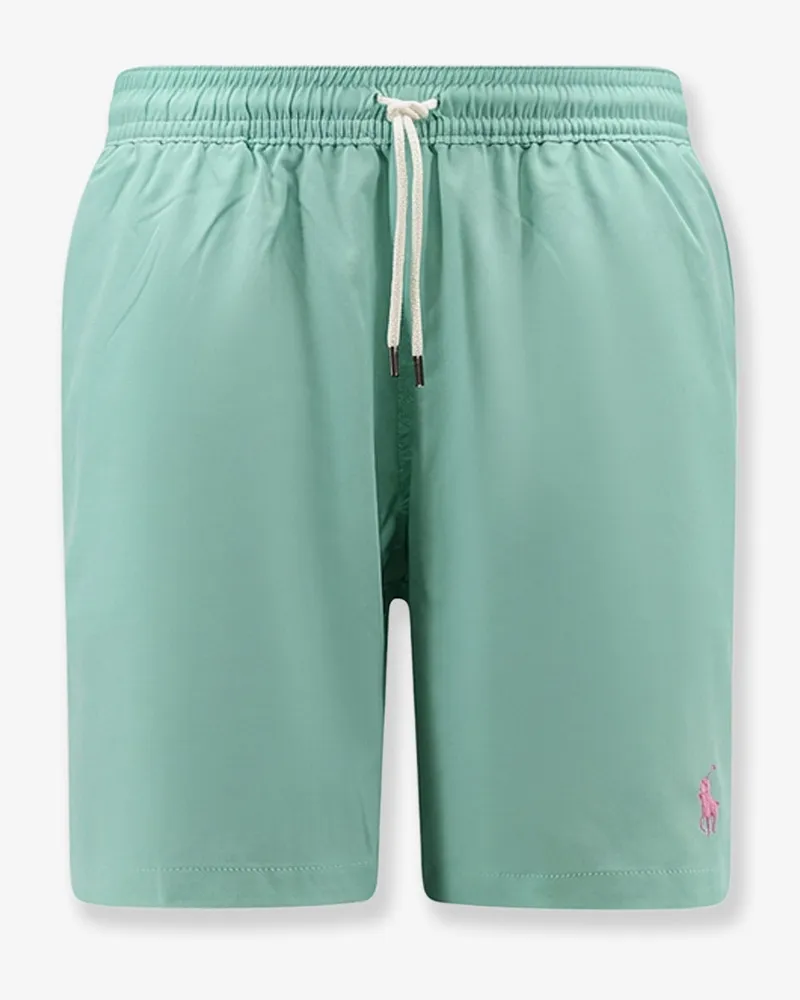 Ralph Lauren Swim Trunks with Logo embroidery -  - gender_Man Green