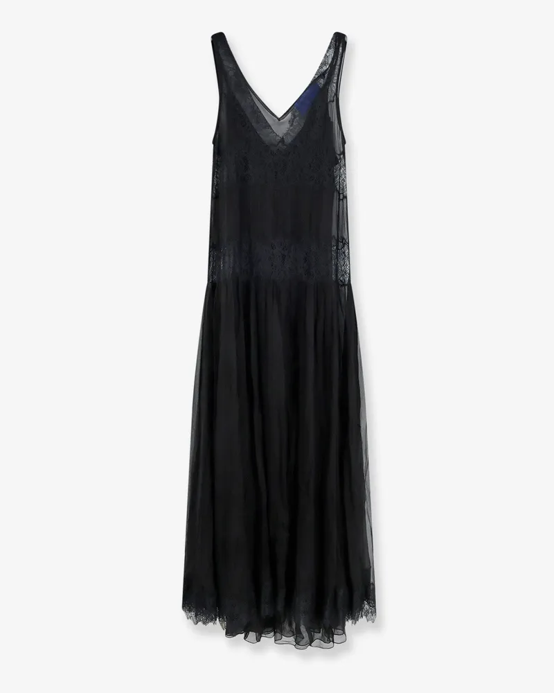Mes Demoiselles Domenica viscose long dress -  - gender_Woman Black