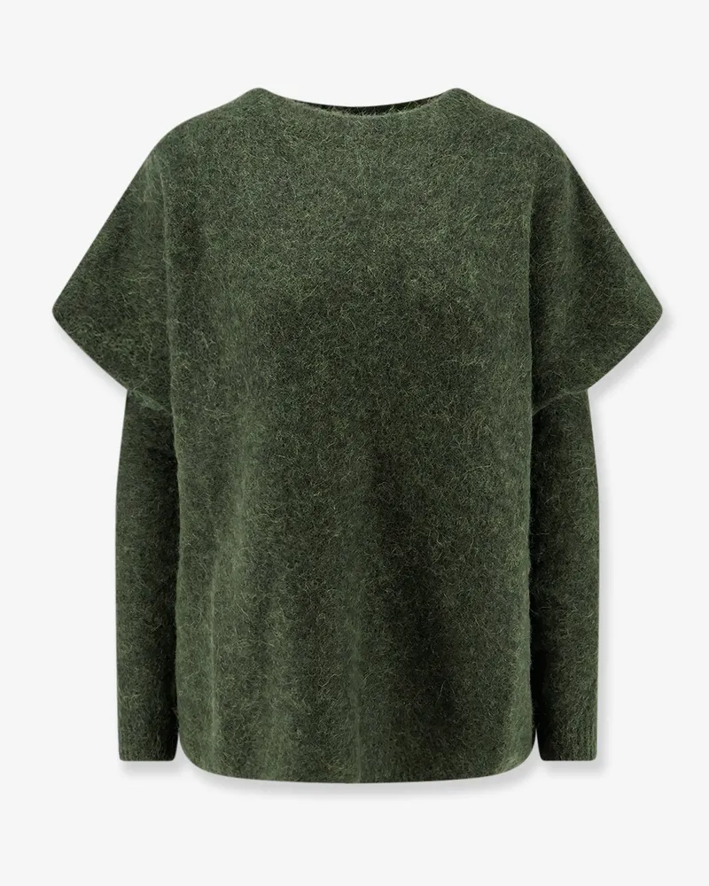 NUDE Sweater with detachable sleeves -  - gender_Woman Green
