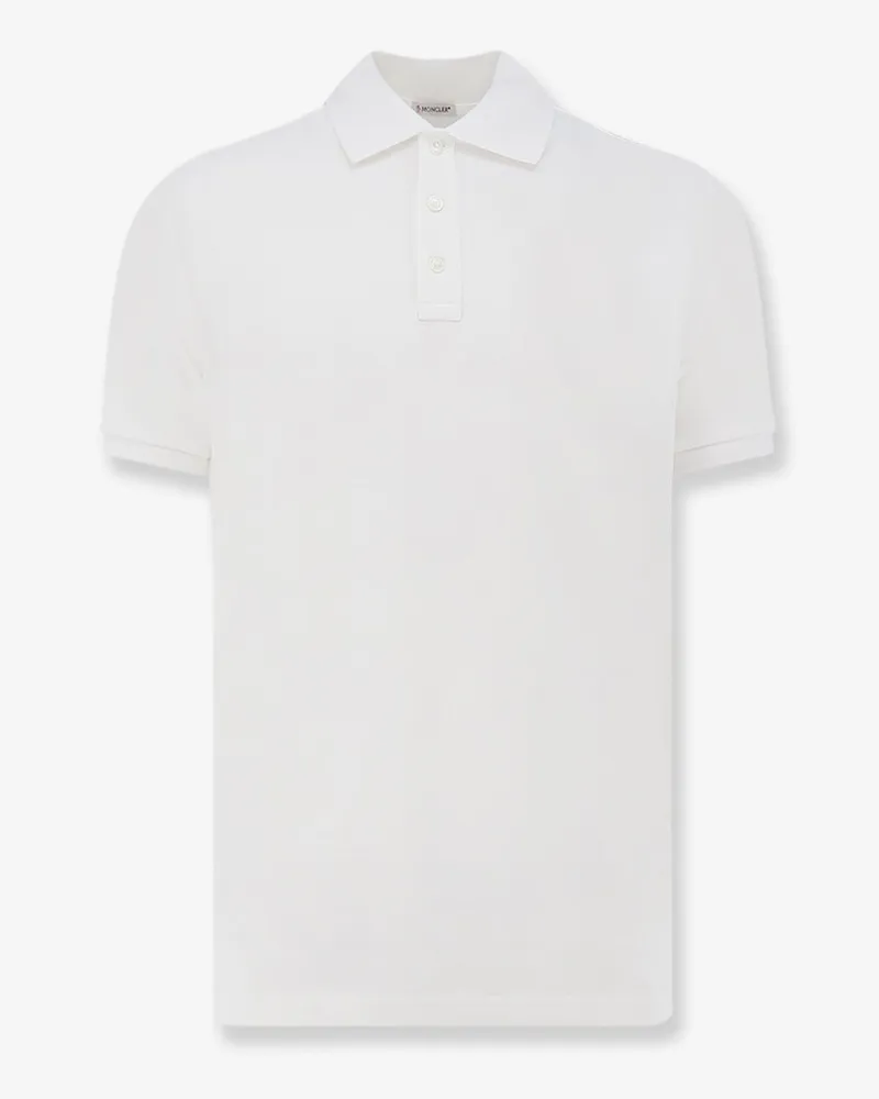 Moncler Cotton polo shirt -  - gender_Man White
