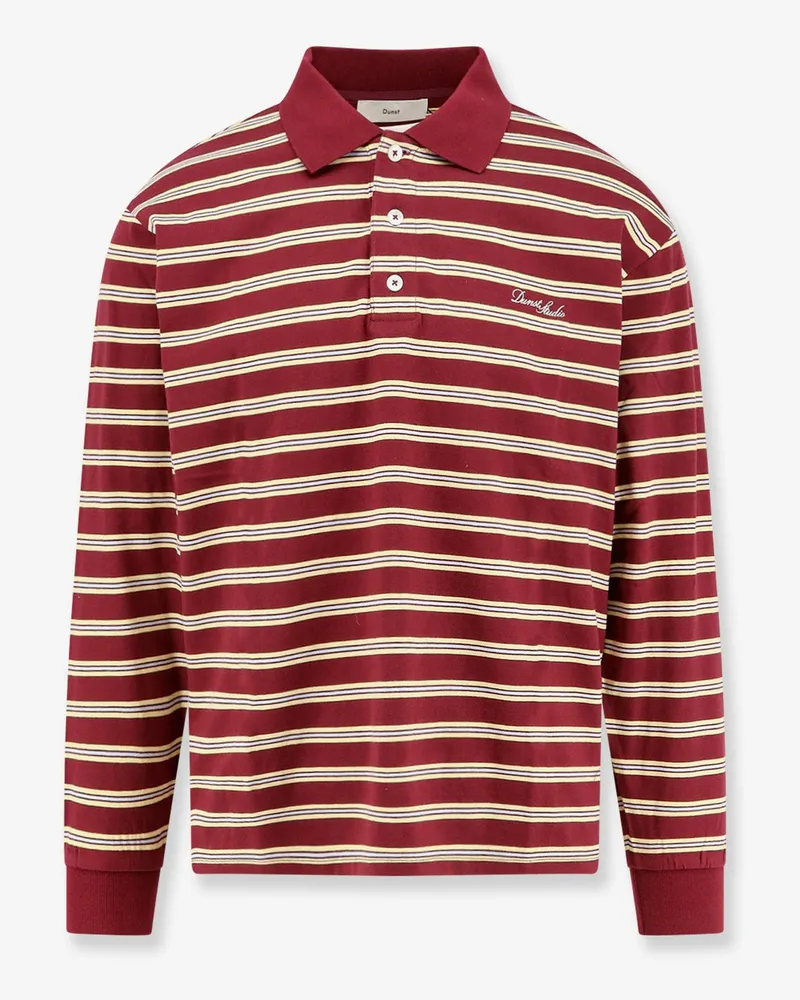 Dunst Cotton polo shirt -  - gender_Unisex Red