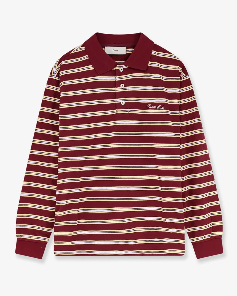 Dunst Cotton polo shirt -  - gender_Unisex Red