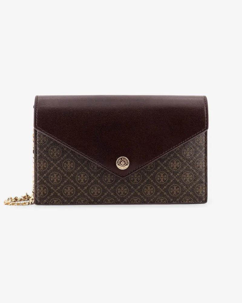Tory Burch T-Monogram Envelope Chain Wallet Crossbody bag -  - gender_Woman Brown