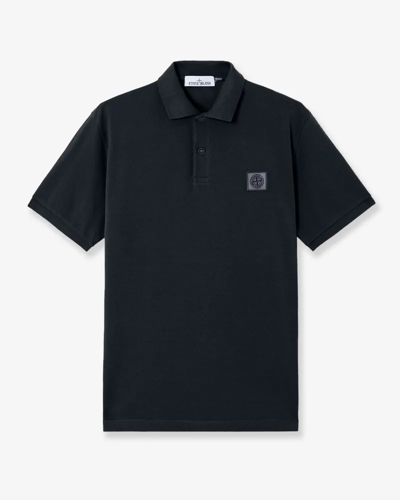 Stone Island Organic cotton polo shirt -  - gender_Man Blue