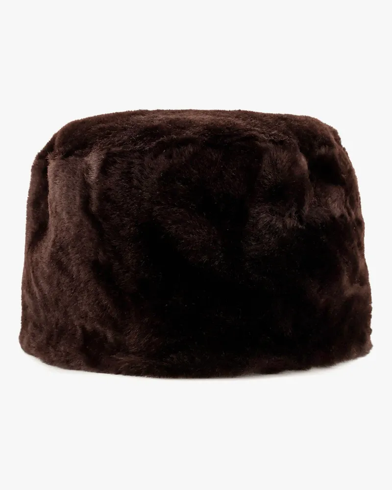 Totême Shearling hat -  - gender_Woman 